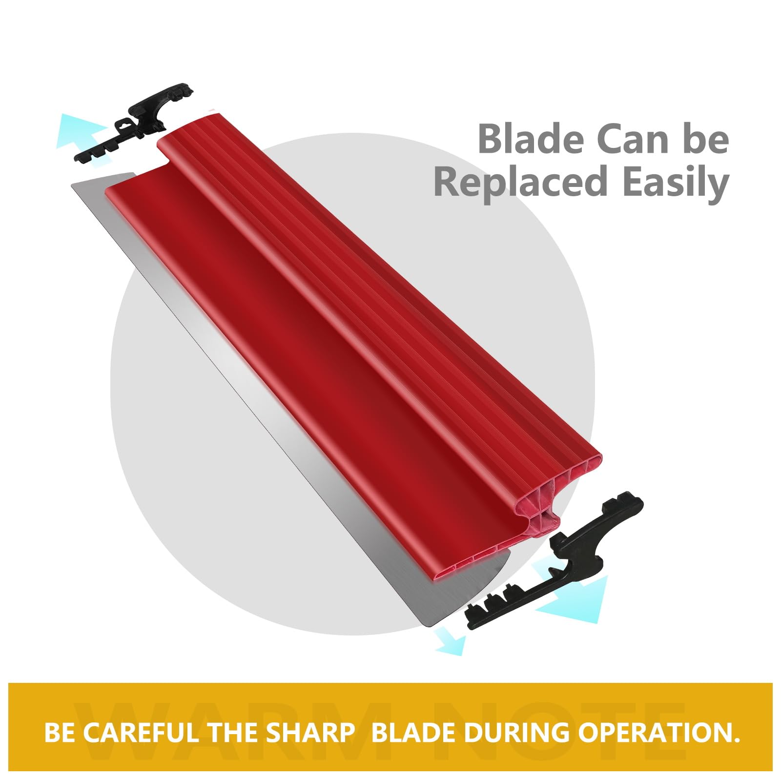Suokoun replaceable blade system reduces downtime during projects.