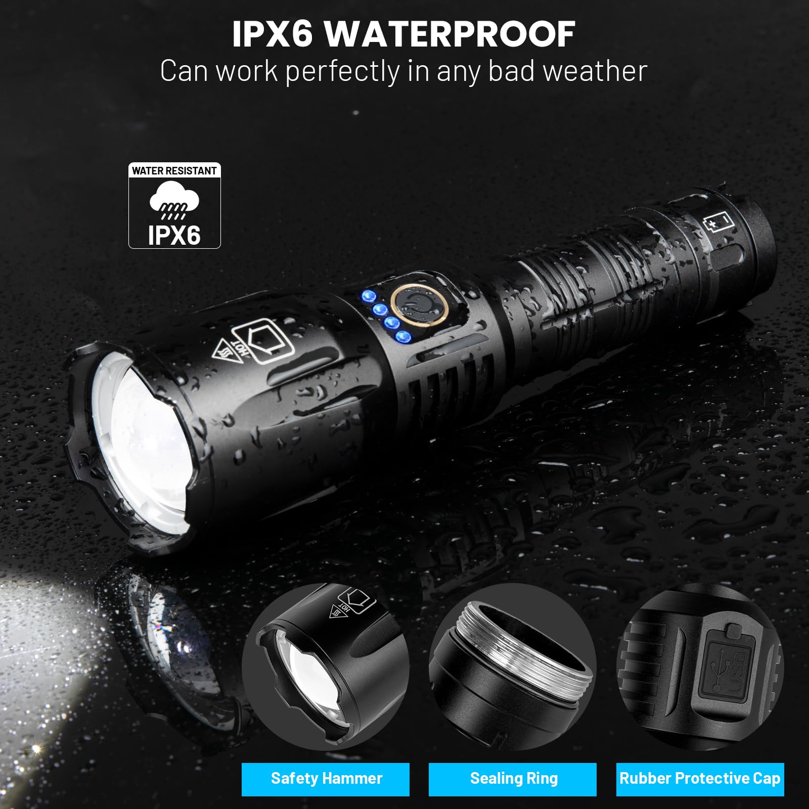 Storage box for Super Kegel flashlight keeps it protected
