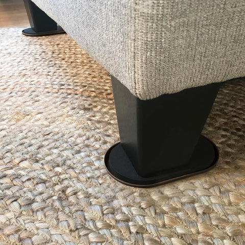 Soft felt bottom protects floors while moving heavy furniture.