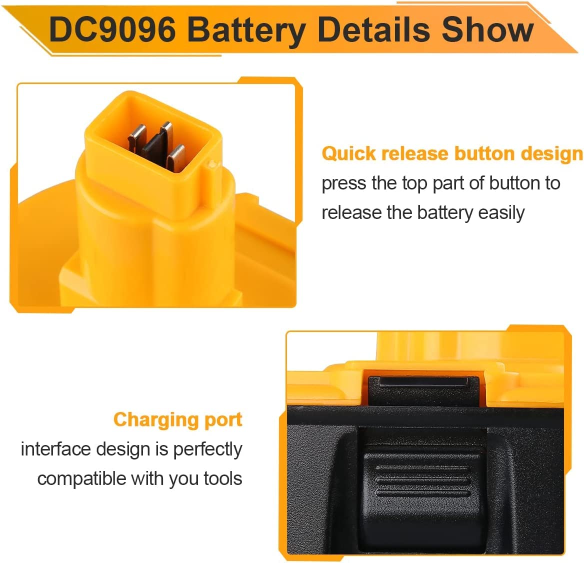 SupeRakita 18V compatibility with DeWALT DC9098 and DW9096 tools
