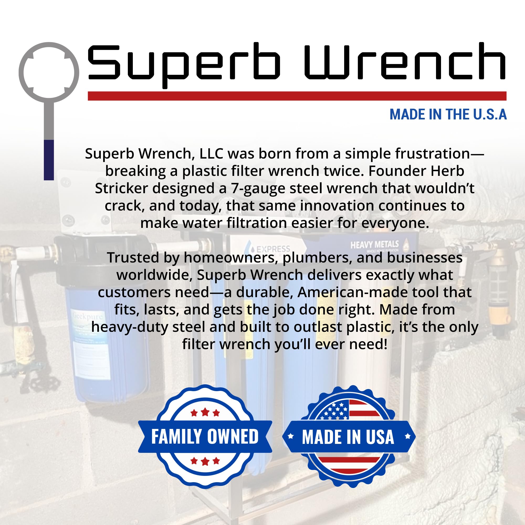 SPBW-2 longer handle enhances leverage for tougher removals