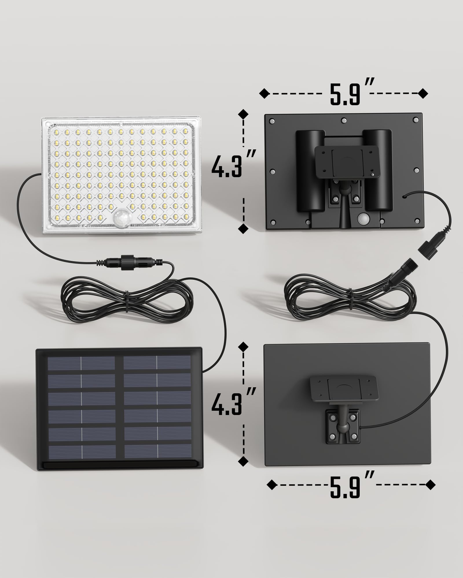 SuperDANNY 2-pack solar wall lights provides reliable off-grid lighting.