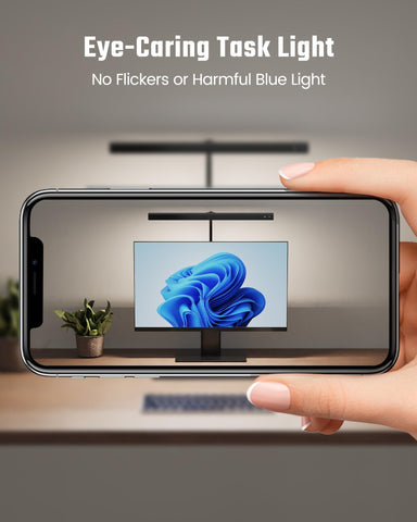 SUPERDANNY LED Desk Lamp delivers energy-saving lighting with 60 LEDs.