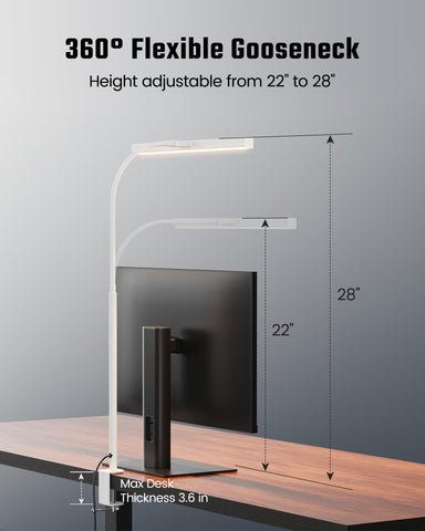 Silicone pad on SUPERDANNY lamp protects your desk surface from scratches.