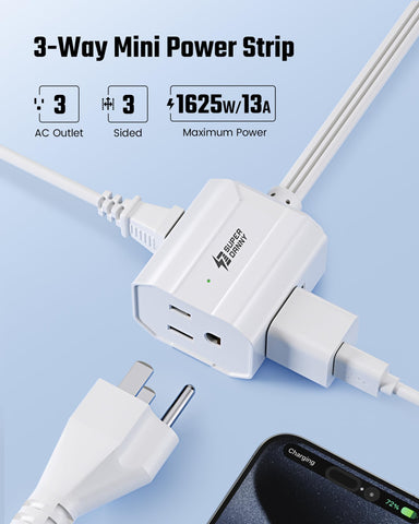 SUPERDANNY ultra-slim cord keeps floors clean with minimal visibility.