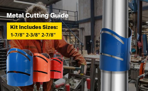90-degree cut demonstrated with crisp alignment using the guide
