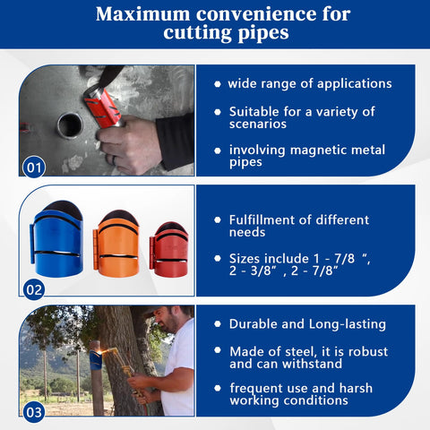 Premium steel construction resists wear for long-term reliability.