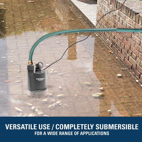 Superior Pump 91250 floor drain hub compatibility supports standard installations