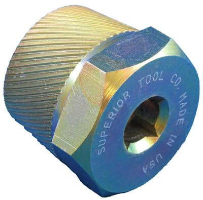 Superior Tool 05255 half-inch ratchet drive extension in use for tub drain removal.