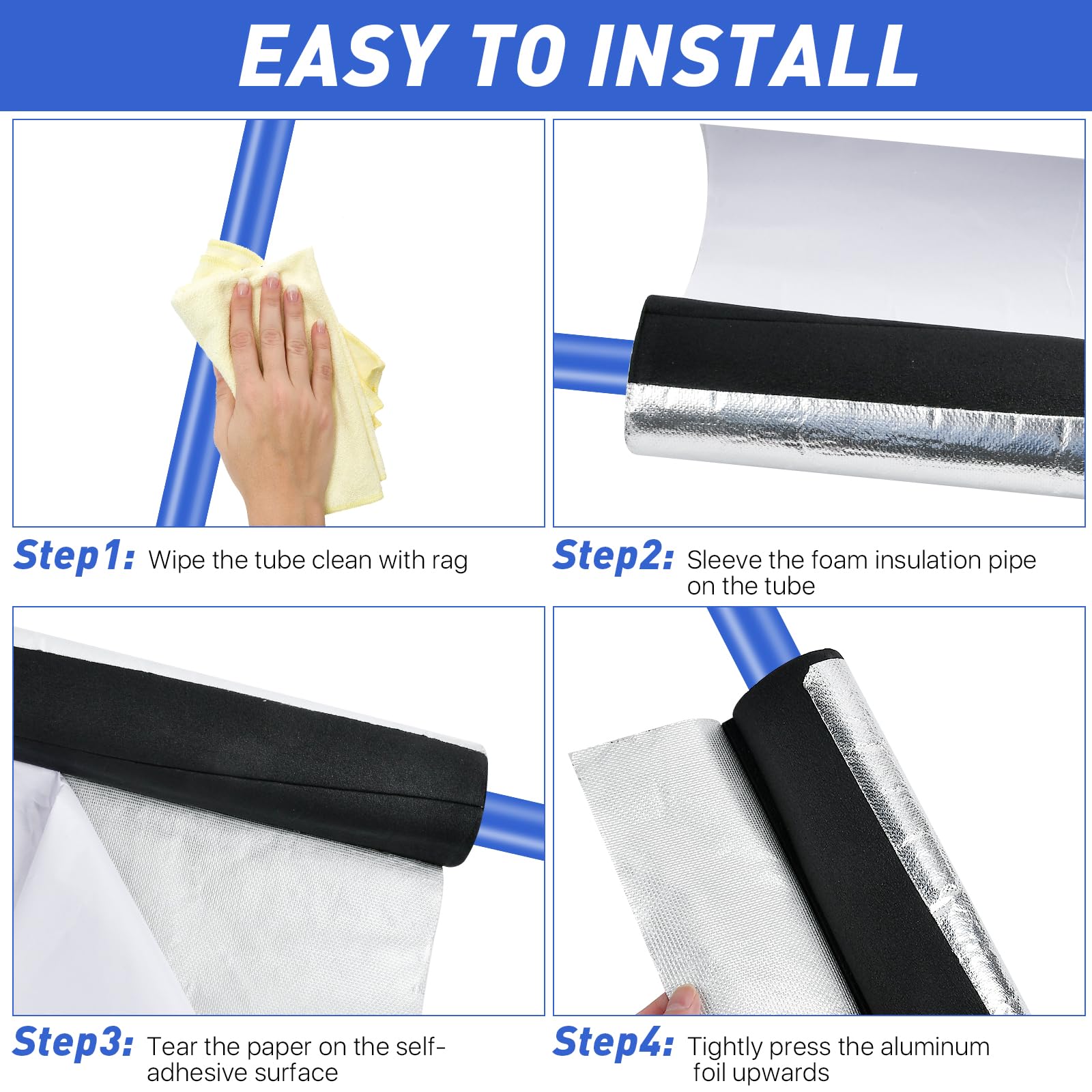 Supkiir outdoor pipe protection shields against weather and moisture.