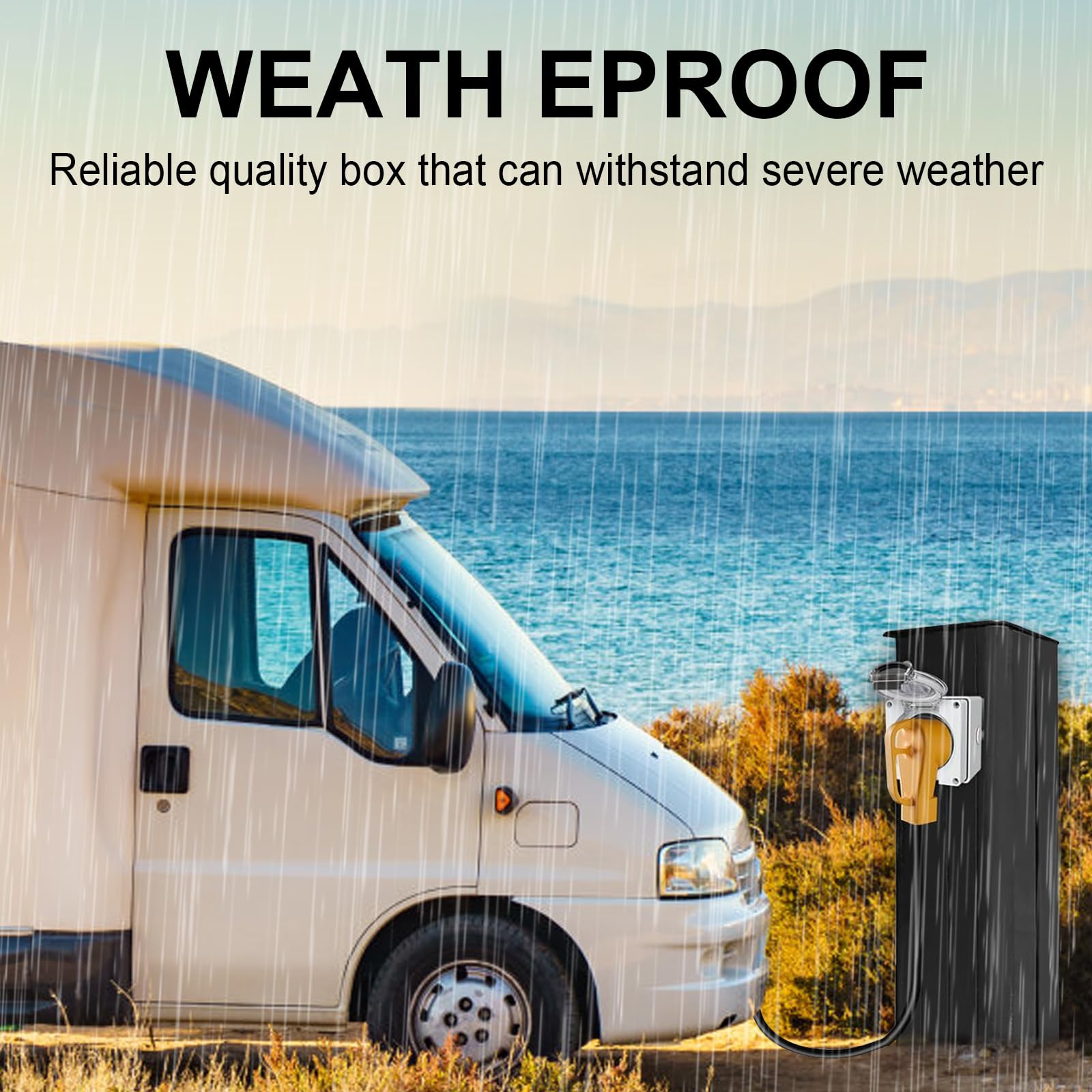 Suplevel three waterproof glands pack detailing wiring protection in outdoor setups.