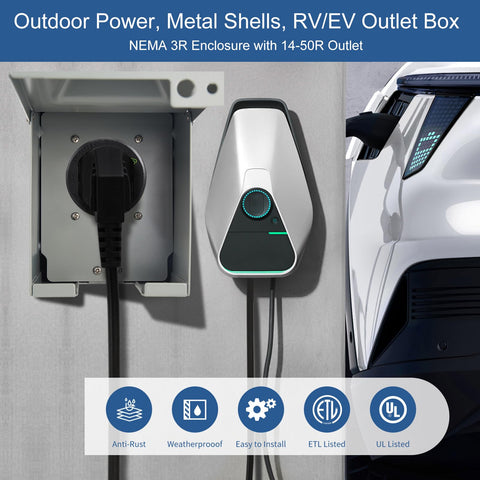 Suplevel EV-grade 14-50R receptacle ensures safe high-power connections