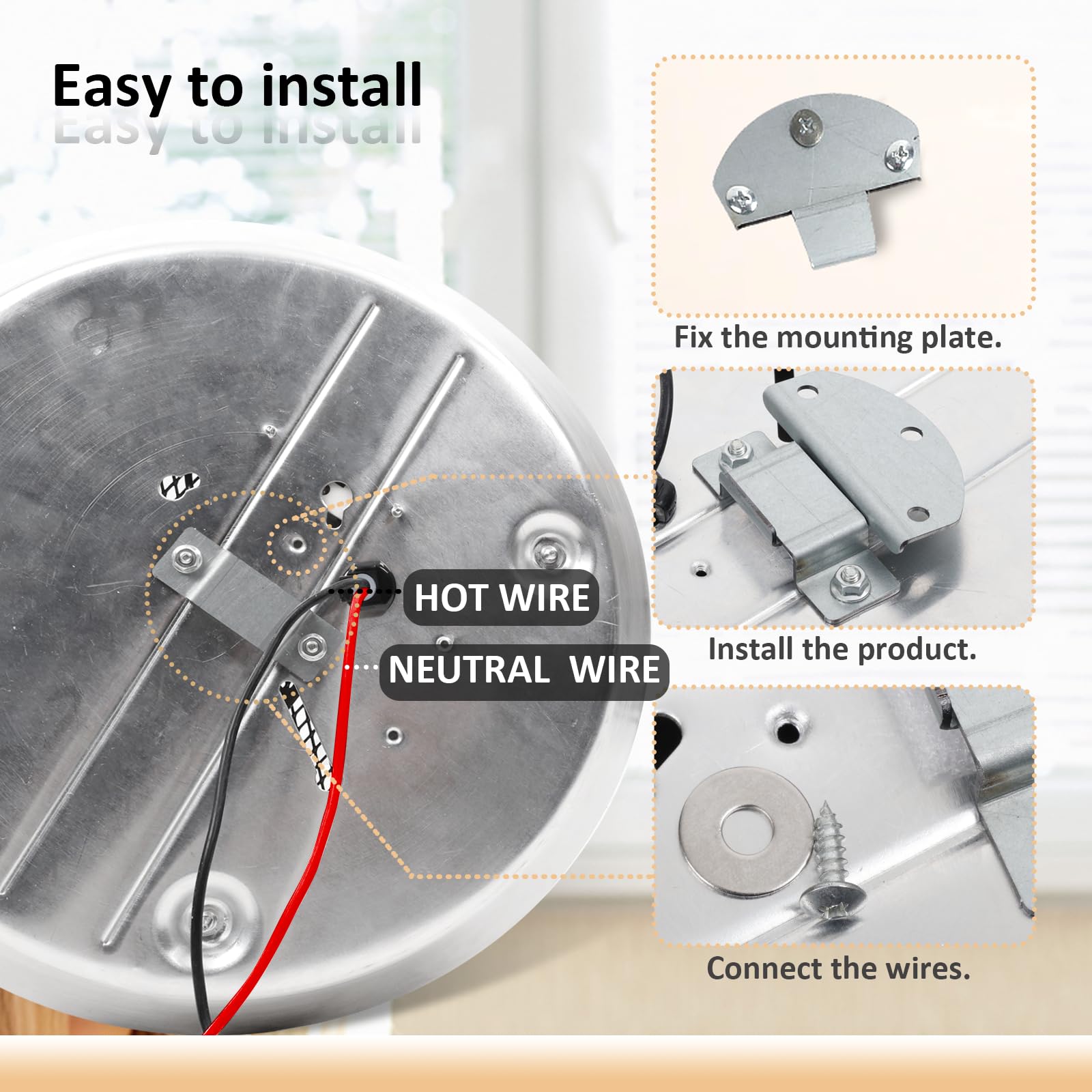 Suplife 157 ceiling heater uses PTC ceramic elements for rapid warming in bathrooms.