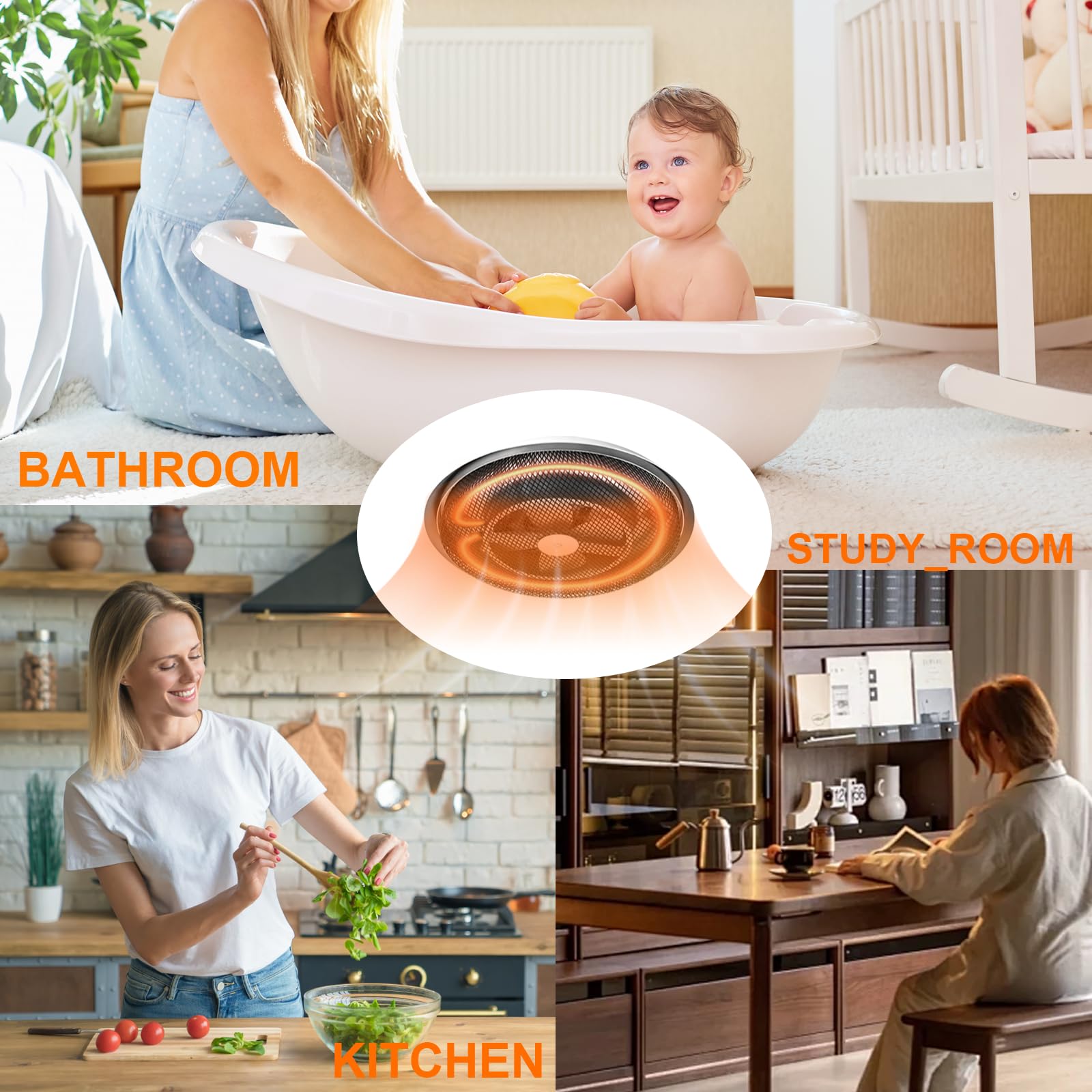 Suplife 157 ceiling heater is backed by a 3-year warranty for dependable peace of mind.