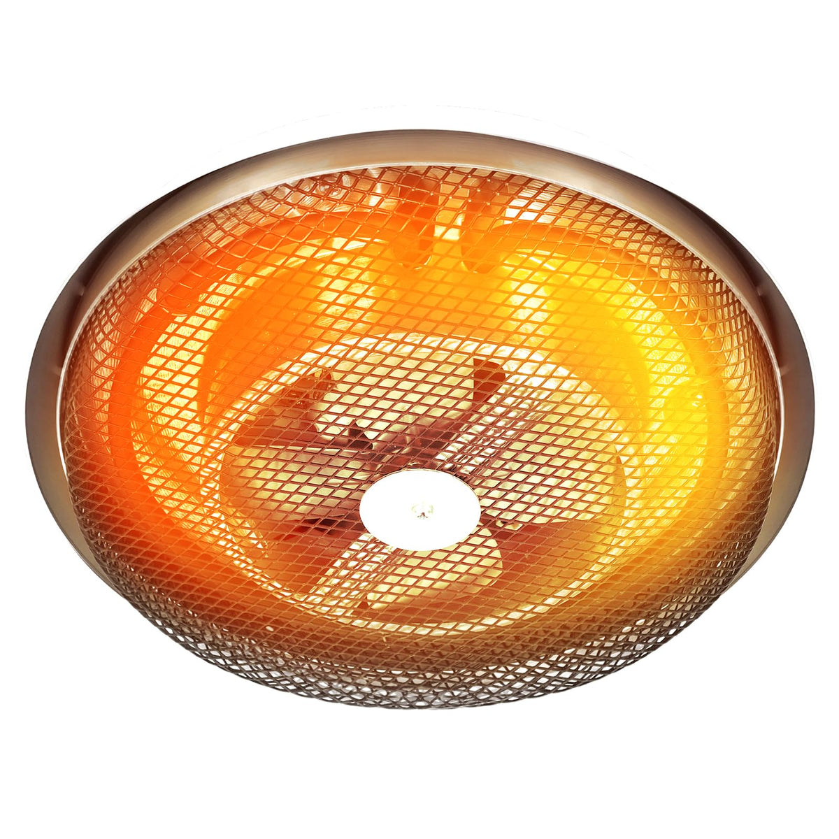 Suplife bathroom ceiling heater front view showing compact design for fast warmth