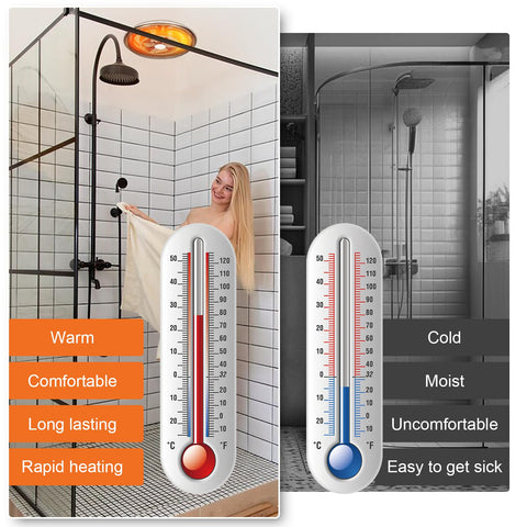 Suplife ceiling heater close-up on PTC ceramic element for rapid heating