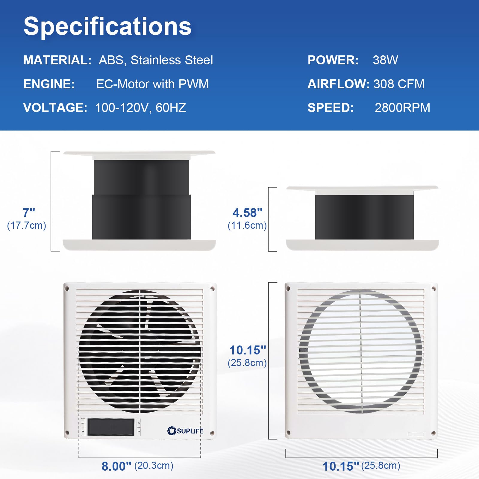 Suplife installation templates and cord simplify mounting