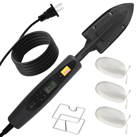 Suplife edge banding iron with digital LCD display for precise temperature control during edge work