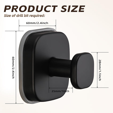 Supopular heavy-duty suction hook blends industrial design in a modern bathroom