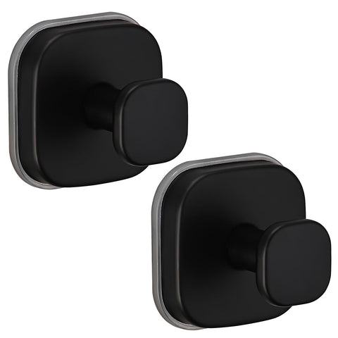 Supopular heavy-duty suction hook on glass holding towels securely in bathroom