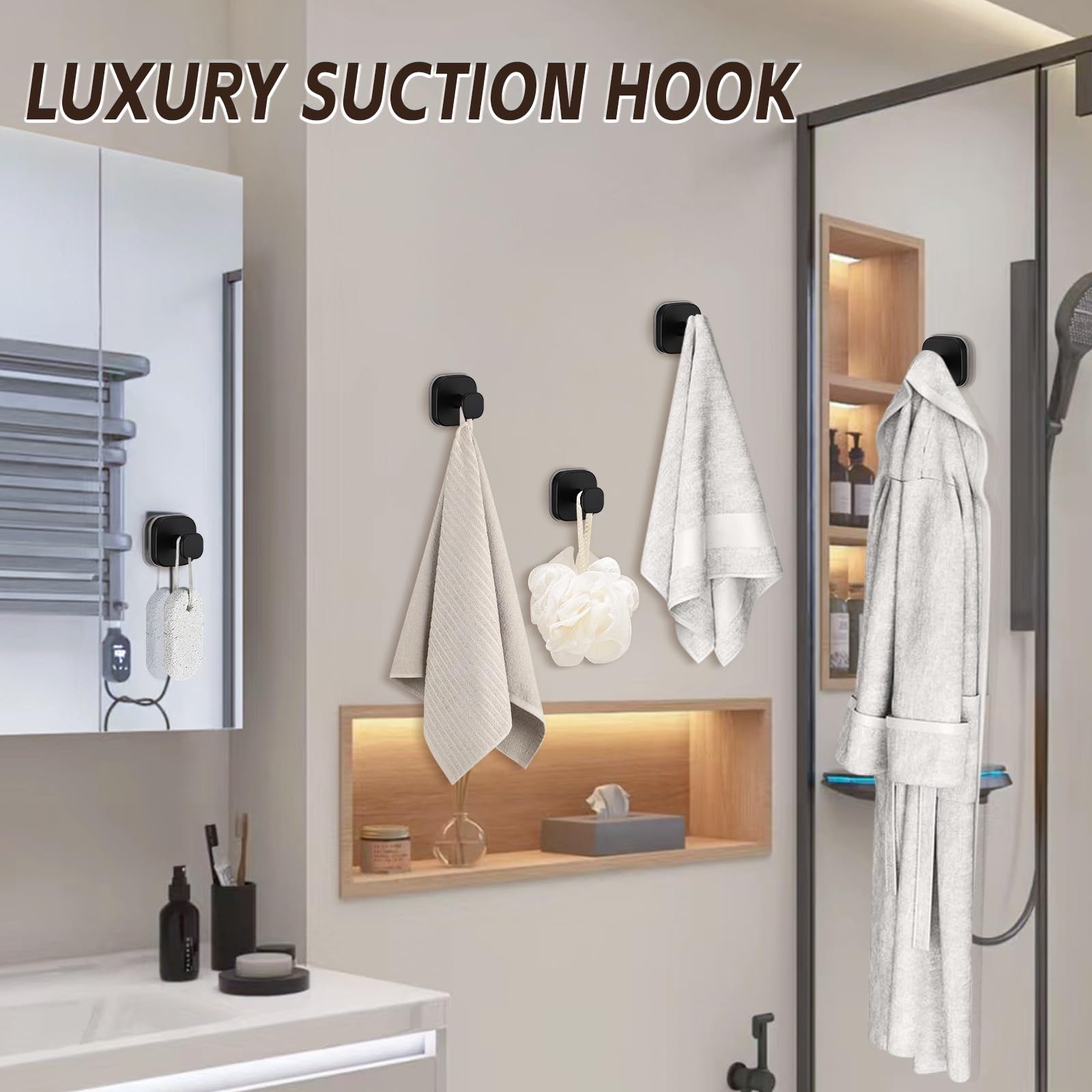 Supopular heavy-duty suction hook in entryway organizing umbrellas