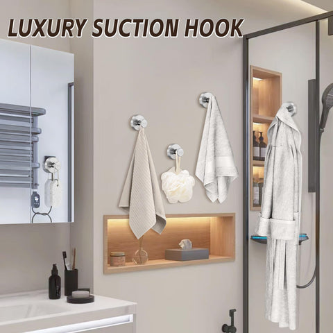 Supopular no-drill hook offers versatile storage on tile and metal