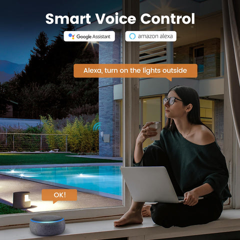 SURAIELEC app control image illustrating Tuya Smart Life integration.