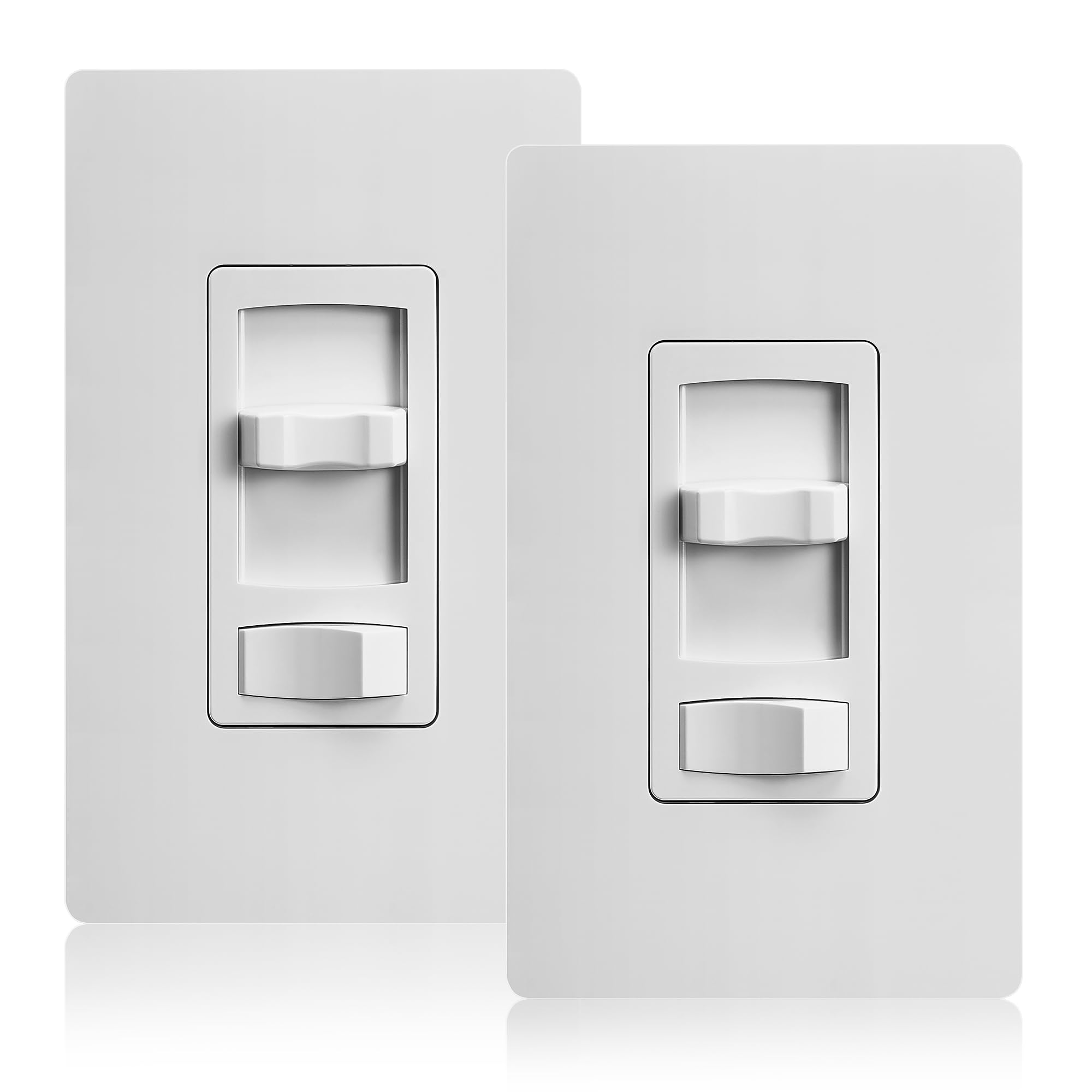 SURAIELEC dimmer 2-pack on/off switch for reliable lighting control.