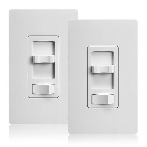 SURAIELEC dimmer 2-pack on/off switch for reliable lighting control.