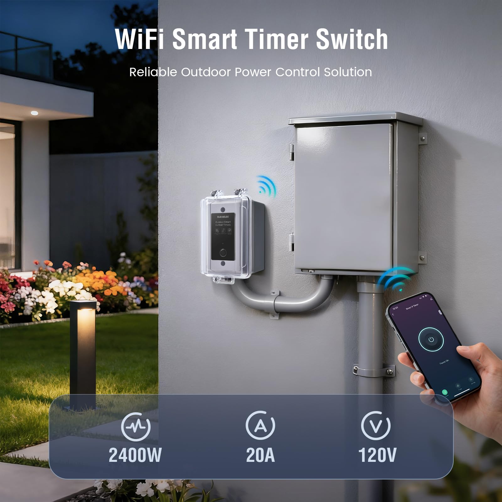 SURAIELEC remote app control enabled for on-the-go circuit management