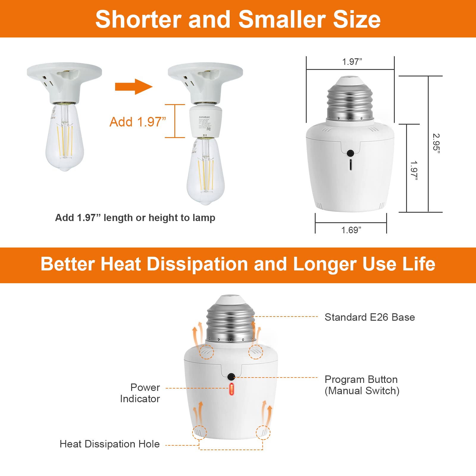 Suraielec multiple sockets operate independently without interference