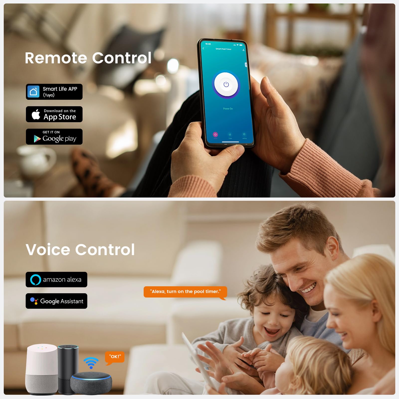 SURAIELEC smart life app control enables remote pump management