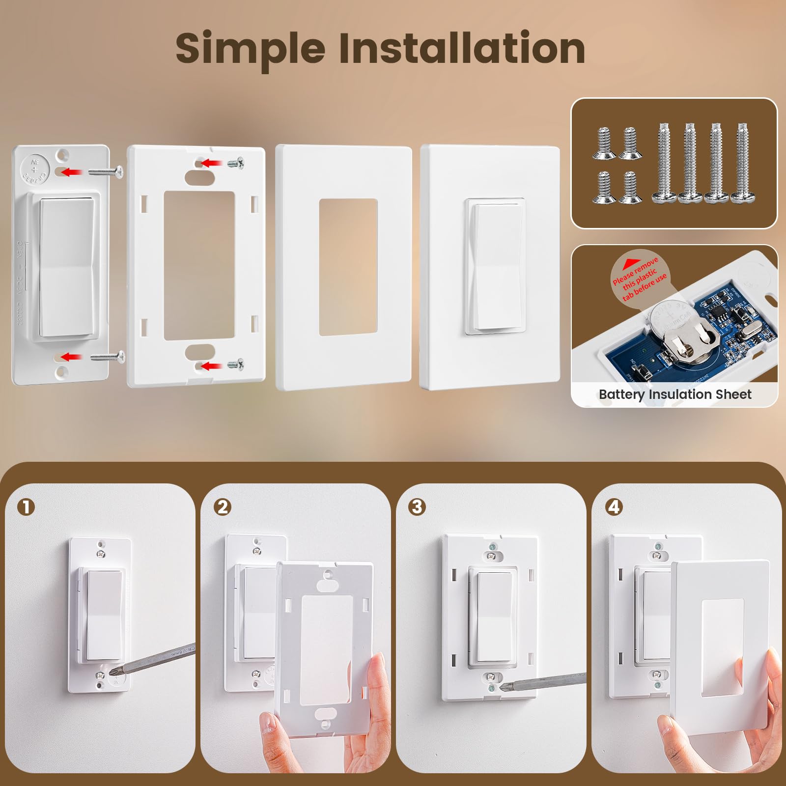 SURAIELEC standard electrical box fit keeps installations neat.