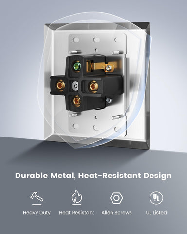 SURAIELEC thermoplastic housing and copper contacts for durable plug-in performance.