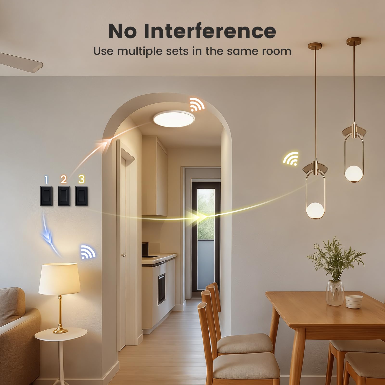 SURAIELEC wall switch mount bracket enables versatile wireless placement