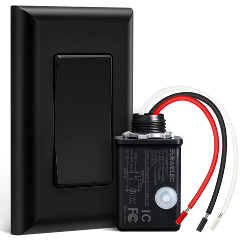 SURAIELEC wireless switch kit front view enables wiring-free light control