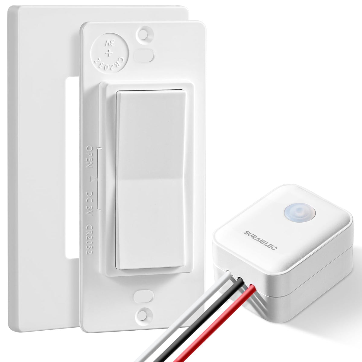 SURAIELEC wireless switch with remote control for flexible lighting management