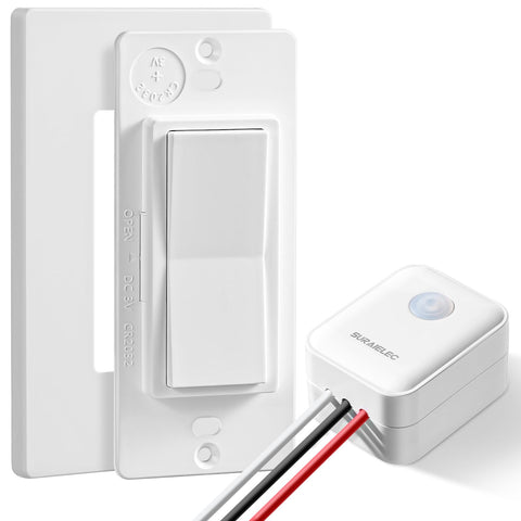 SURAIELEC wireless switch with remote control for flexible lighting management