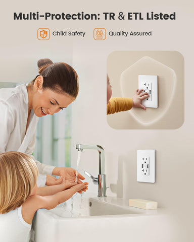 SURAIELEC side and back wire installation for easy wiring.