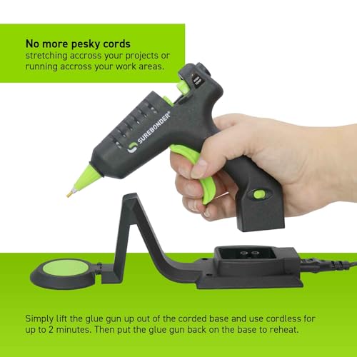 Detail tip close-up on Surebonder CL-195F for precise glue