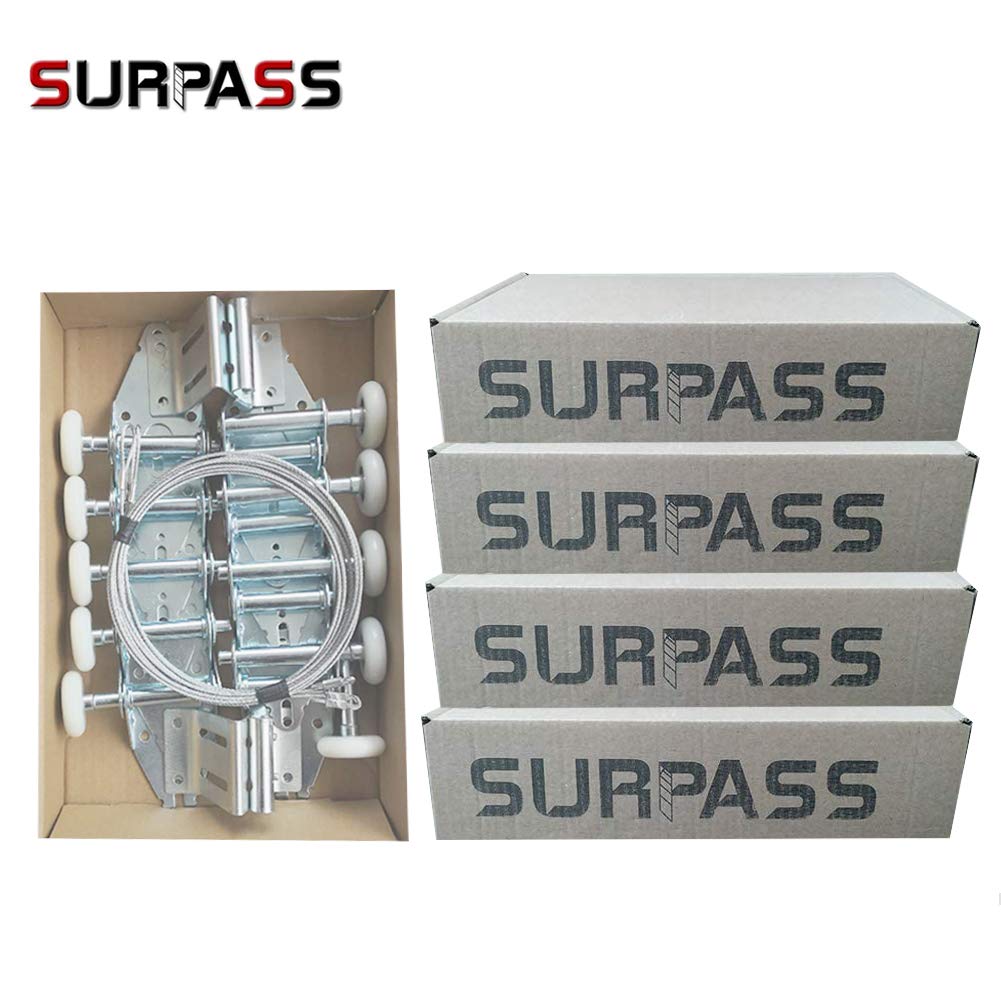 SURPASS complete hardware kit with straightforward installation packaging.