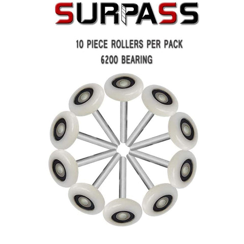SURPASS galvanized hinges for rust resistance and dependable support.