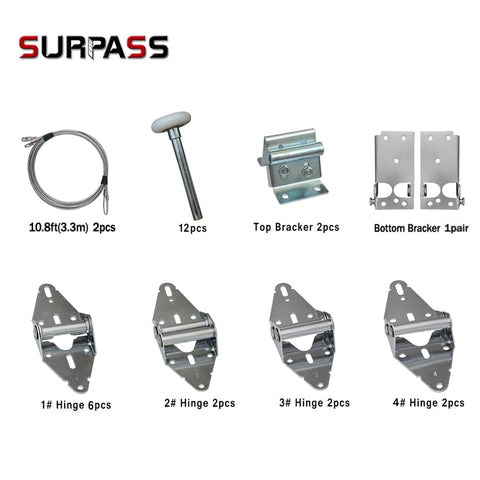 Surpass galvanized hinge for durable, rust-resistant residential door hardware.