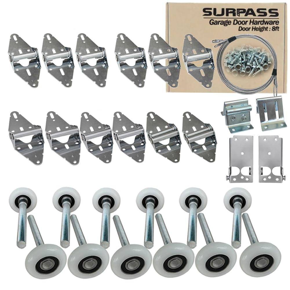 Surpass roller for garage doors offers quiet operation with reinforced nylon and long life.