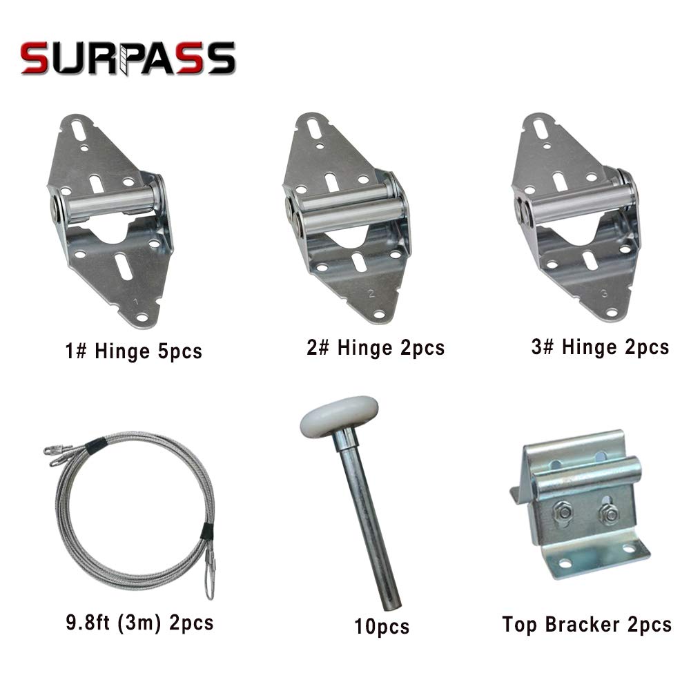 SURPASS top bracket securing stable door travel and alignment.