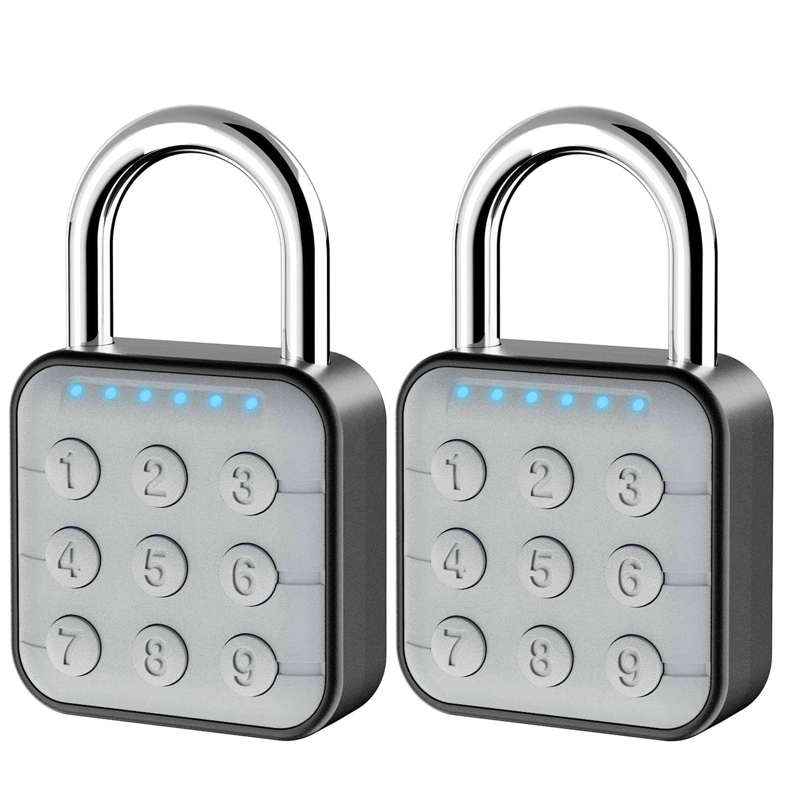 SURPN combination lock padlock body shows durable metal construction for lockers.