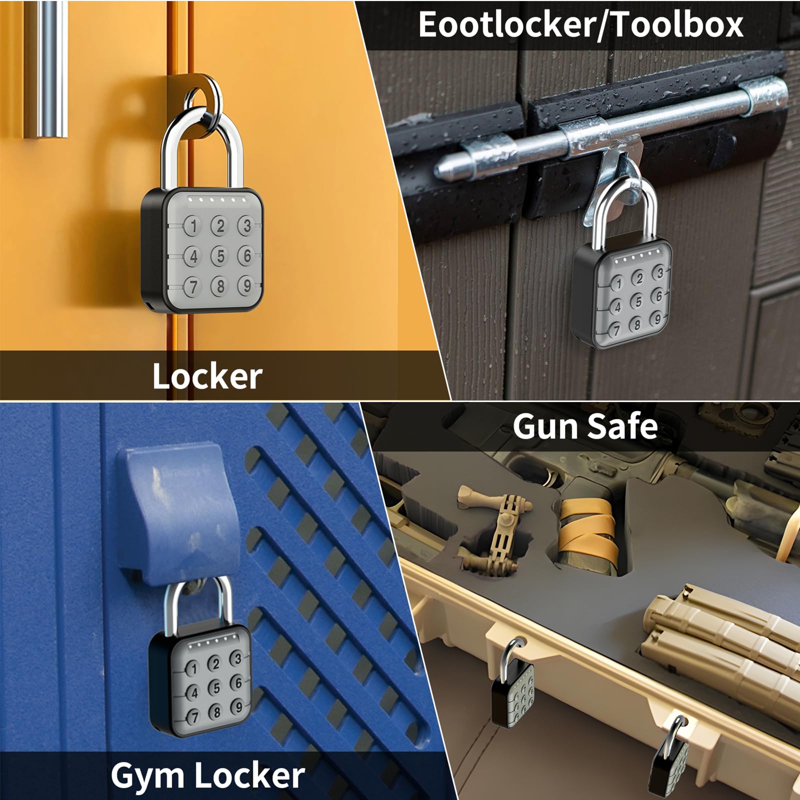 SURPN two-pack display highlights versatile security for multiple sites.