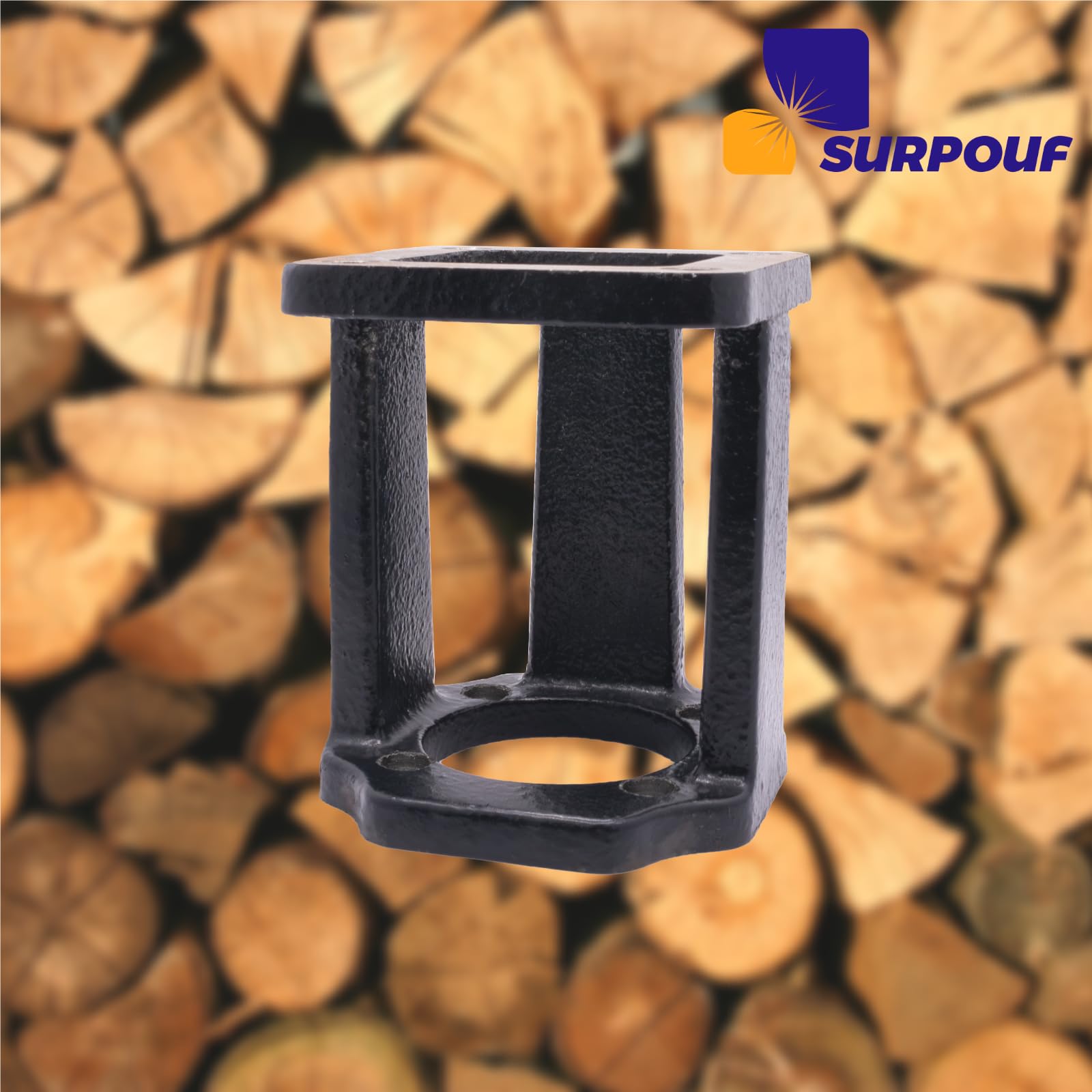 SURPOUF packaged bracket included, ready for quick setup on-site.