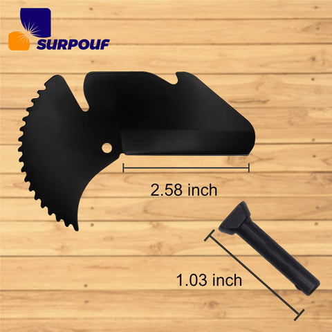 SURPOUF RC-2375 installation screw demonstrates quick setup.