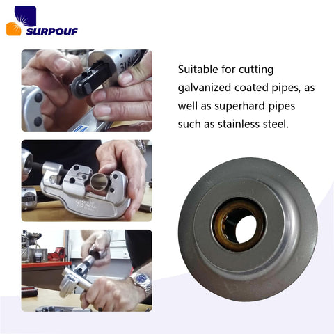 SURPOUF wear-resistant wheel offers longer life compared to standard wheels.